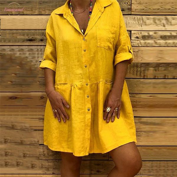 summer dress women casual solid boho turn down dress roll up sleeve pocket button linen dress new loose sundress, Black;gray
summer dress women casual solid boho turn down dress roll up sleeve pocket button linen dress new loose sundress, Black;gray