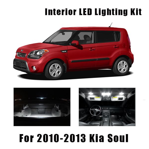 8pcs white led light bulbs interior package kit for 2010 2011 2012 2013 kia soul map dome trunk cargo license lamp no error
8pcs white led light bulbs interior package kit for 2010 2011 2012 2013 kia soul map dome trunk cargo license lamp no error