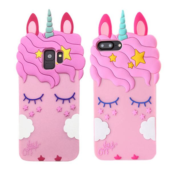 3D Cartoon Pink Unicorn Soft Silicone Case For Samsung galaxy S8 S9 plus note9 note8 J4 J6 plus A7 2018 Cute Horse Case Rubber Bunny Cover
3D Cartoon Pink Unicorn Soft Silicone Case For Samsung galaxy S8 S9 plus note9 note8 J4 J6 plus A7 2018 Cute Horse Case Rubber Bunny Cover