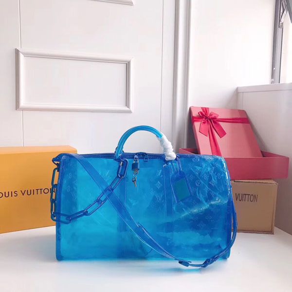 l keepall bags v large capacity totes men travel bag 50cm perspective pvc holdall women shoulder duffel bags carry luggage handbag m53272 
l keepall bags v large capacity totes men travel bag 50cm perspective pvc holdall women shoulder duffel bags carry luggage handbag m53272