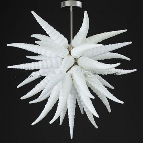 white color lamps spirals chandelier lightings modern hand blown glass pendant lights led light source 24 inches
white color lamps spirals chandelier lightings modern hand blown glass pendant lights led light source 24 inches