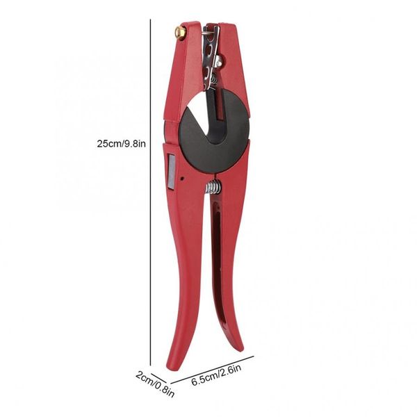 aluminum alloy pig cow cattle poultry ear tag plier applicator puncher tagger ear tags for farm animal identification card other pet supplie
aluminum alloy pig cow cattle poultry ear tag plier applicator puncher tagger ear tags for farm animal identification card other pet supplie