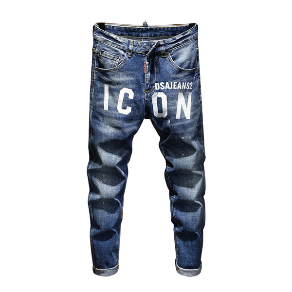 new mens jeans painted skinny jeans men printed stretch slim trousers long pants streetwear hip hop autumn spring blue
new mens jeans painted skinny jeans men printed stretch slim trousers long pants streetwear hip hop autumn spring blue