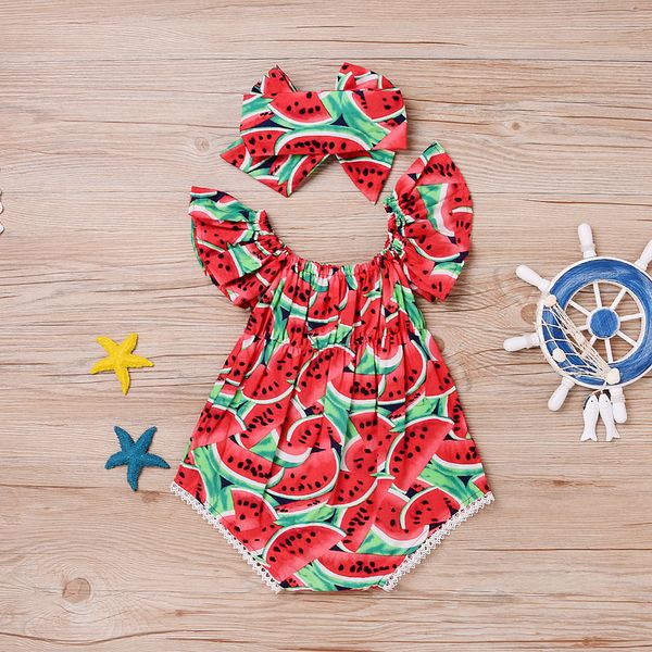 watermelon printed newborn baby girls clothes body suit romper jumpsuit children kids girl outfits playsuit with headband, White
watermelon printed newborn baby girls clothes body suit romper jumpsuit children kids girl outfits playsuit with headband, White