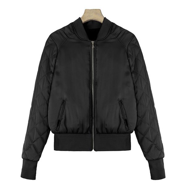 fashion winter bomber jacket for women female thicken lozenge plaid long sleeve short collar casual basic jacket coats, Black;brown
fashion winter bomber jacket for women female thicken lozenge plaid long sleeve short collar casual basic jacket coats, Black;brown