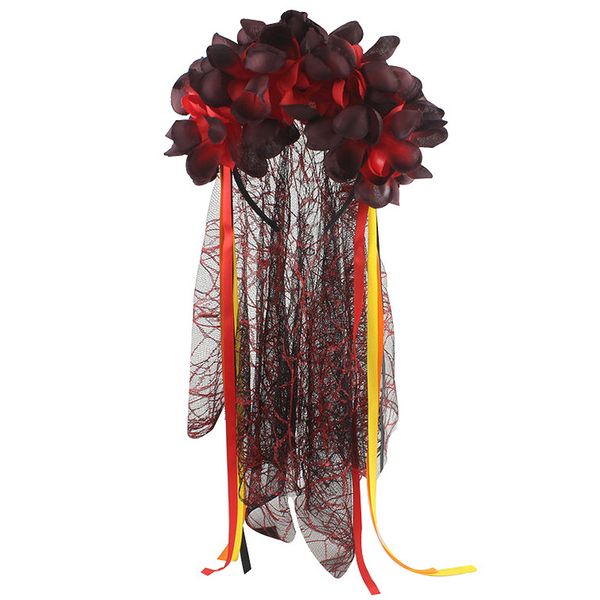 roses mexican halloween fancy dress flower hairband headband halloween party costume accessory, Golden;white
roses mexican halloween fancy dress flower hairband headband halloween party costume accessory, Golden;white