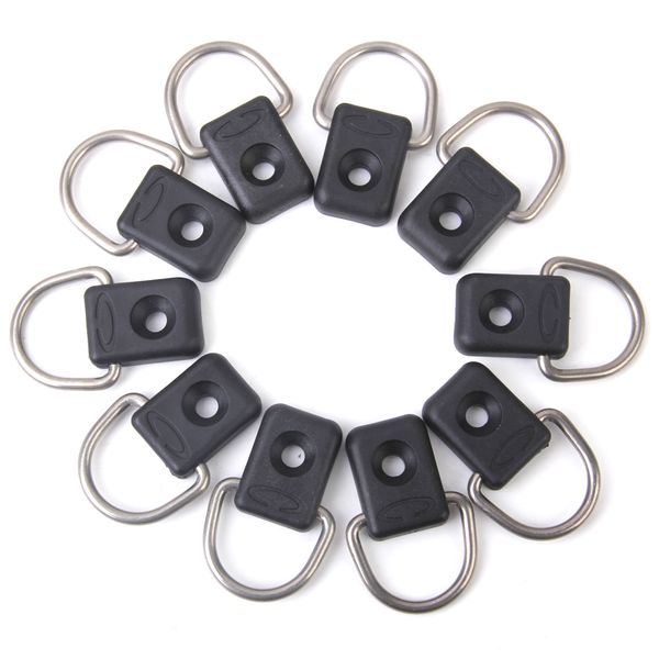 magideal 10x steel canoe kayak d ring outfitting fishing rigging bungee kit accessory rowing boats parts
magideal 10x steel canoe kayak d ring outfitting fishing rigging bungee kit accessory rowing boats parts