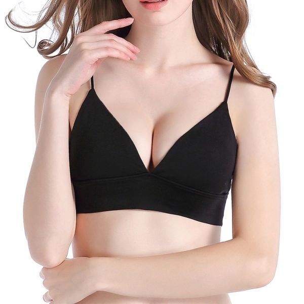 women's sports bra push up fitness yoga running gym bra women's vest thin strap thin model no-rim sports bikini, White;black
women's sports bra push up fitness yoga running gym bra women's vest thin strap thin model no-rim sports bikini, White;black