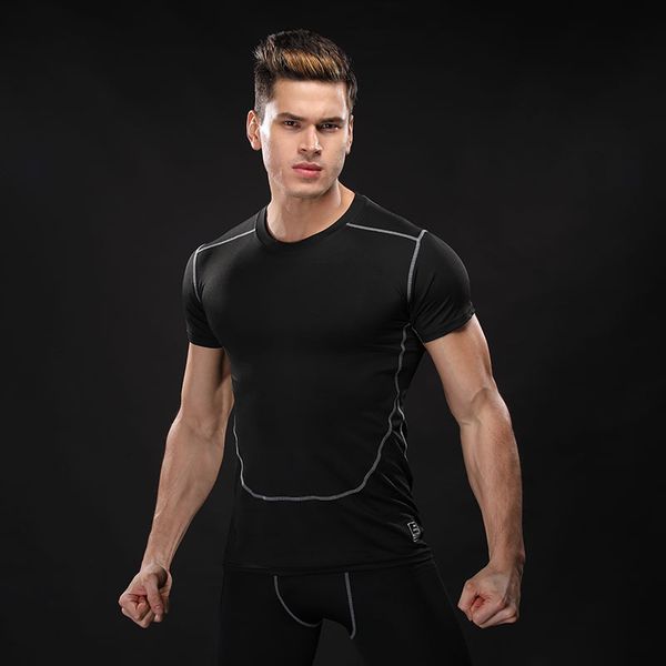 compression t-shirt men long sleeve fitness shirt quick dry flexible sport bodybuilding skinny male running clothing t-shirt, Black;blue
compression t-shirt men long sleeve fitness shirt quick dry flexible sport bodybuilding skinny male running clothing t-shirt, Black;blue