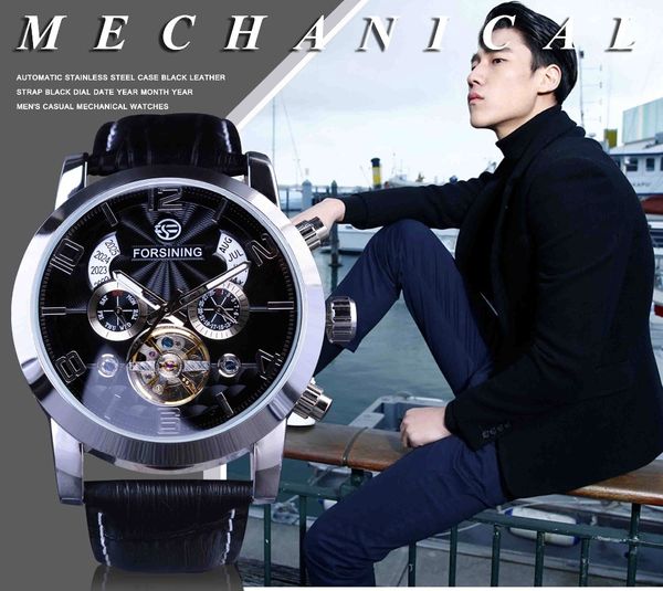 wristwatch tourbillion watch wave forsining design luxury function automatic men fashion display mechanical dial multi brand rxsar, Slivery;brown
wristwatch tourbillion watch wave forsining design luxury function automatic men fashion display mechanical dial multi brand rxsar, Slivery;brown