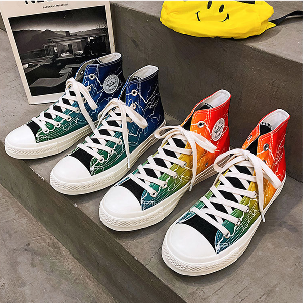 2020 spring and summer simple style casual tide shoes new high-canvas shoes three vulcanization quality, Black
2020 spring and summer simple style casual tide shoes new high-canvas shoes three vulcanization quality, Black
