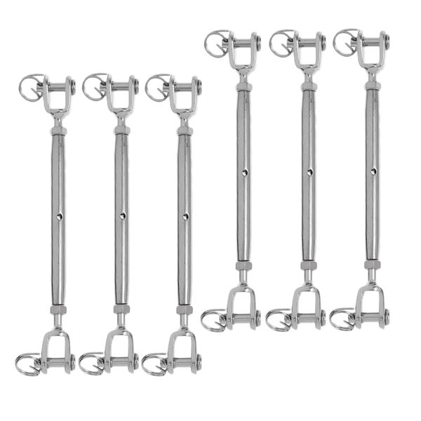 6-pack closed body turnbuckle jaw rope fork
6-pack closed body turnbuckle jaw rope fork