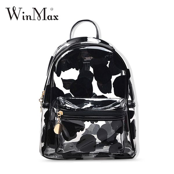 clear transparent women backpacks pvc jelly color floral print student schoolbags fashion teenage girls bags for school backpack
clear transparent women backpacks pvc jelly color floral print student schoolbags fashion teenage girls bags for school backpack