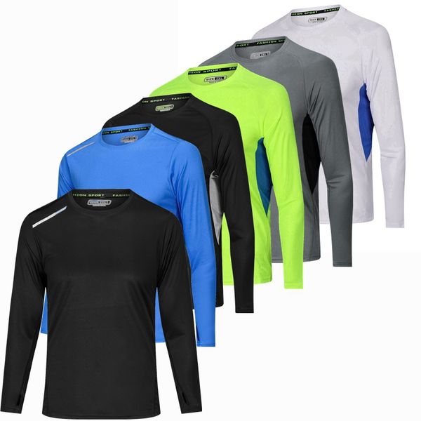 men youth running t-shirts quick dry long sleeve sport t-shirts, fitness gym running shirts tees, tennis soccer sportswear, Black;blue
men youth running t-shirts quick dry long sleeve sport t-shirts, fitness gym running shirts tees, tennis soccer sportswear, Black;blue