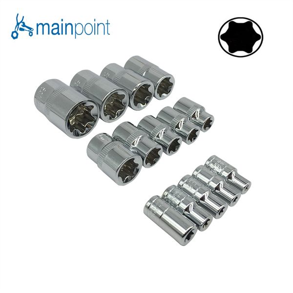 mainpoint 1/4" 1/2" 3/8" e-socket sockets set torx star bit combination drive socket nuts set for auto car repair hand tool
mainpoint 1/4" 1/2" 3/8" e-socket sockets set torx star bit combination drive socket nuts set for auto car repair hand tool