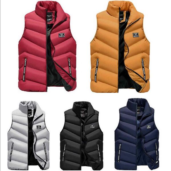 waistcoat gilet homme vest mens winter sleeveless jacket men down vest warm thick hooded coats male cotton-padded waistcoat, Black;white
waistcoat gilet homme vest mens winter sleeveless jacket men down vest warm thick hooded coats male cotton-padded waistcoat, Black;white