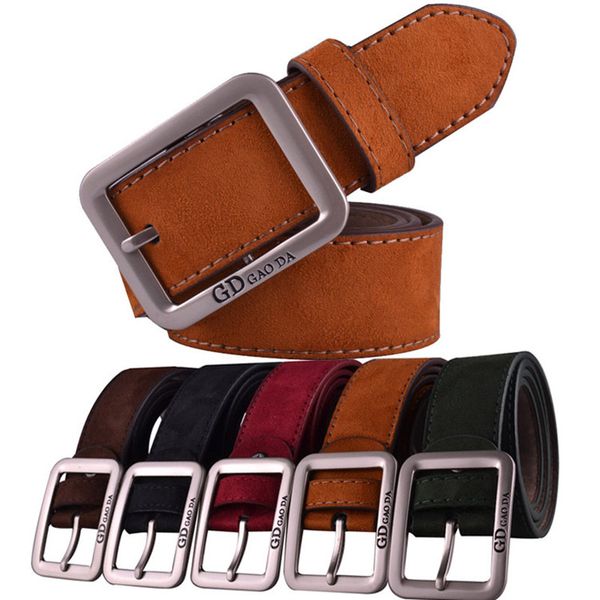 2016 3.8cm men suede brown coffee green red color fashion jeans leather dress belts, Black;brown
2016 3.8cm men suede brown coffee green red color fashion jeans leather dress belts, Black;brown