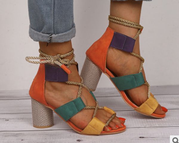 ready to ship 2020 new popular women's shoes color block thick heel lace open toe color sandals drop shipping, Black
ready to ship 2020 new popular women's shoes color block thick heel lace open toe color sandals drop shipping, Black