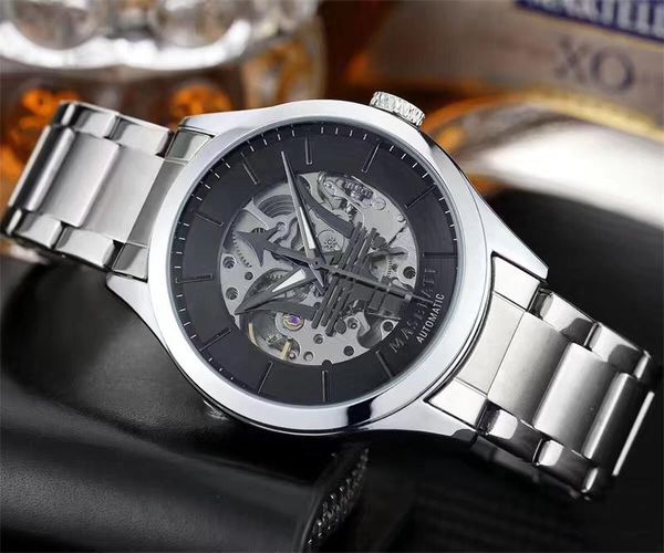Luxury Mens Watch Deep Ceramic Bezel Maserati Sapphire Cystal Stanless Steel With Glide Lock Clasp Automatic Mechanical mens Watches 11
Luxury Mens Watch Deep Ceramic Bezel Maserati Sapphire Cystal Stanless Steel With Glide Lock Clasp Automatic Mechanical mens Watches 11