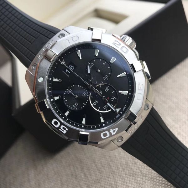 wholesale luxury watch swiss quartz movement sapphire cay1110 men's quartz watch super luminous 43mm multi-function timing delivery, Slivery;brown
wholesale luxury watch swiss quartz movement sapphire cay1110 men's quartz watch super luminous 43mm multi-function timing delivery, Slivery;brown