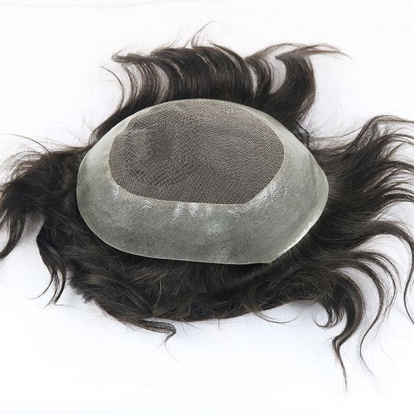 100% indian human hair toupee for men 8"x10" hairpiece lace with pu around medium 130% density natural black color
100% indian human hair toupee for men 8"x10" hairpiece lace with pu around medium 130% density natural black color