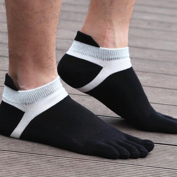 men's cotton sports short five-finger socks marathon deodorant swelling and pain cotton five-finger socks, Black
men's cotton sports short five-finger socks marathon deodorant swelling and pain cotton five-finger socks, Black