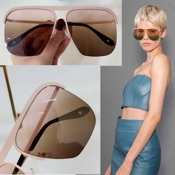 designer designer ladies sunglasses 7146 half-frame frame avant-garde catwalk spring and summer series uv 400 protective glasses, White;black
designer designer ladies sunglasses 7146 half-frame frame avant-garde catwalk spring and summer series uv 400 protective glasses, White;black