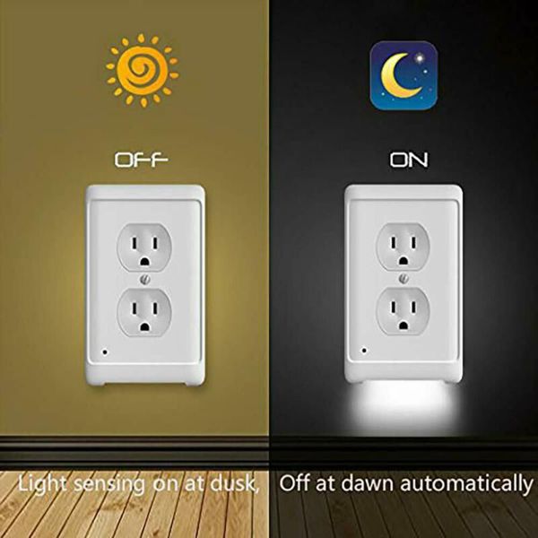 new night light ambient light sensor duplex высококачественная прочная удобная выход крышка стена пластина с led night lights
new night light ambient light sensor duplex высококачественная прочная удобная выход крышка стена пластина с led night lights