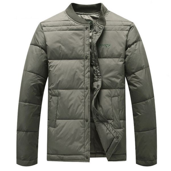 male white duck down coats solid warmed stand collar thick casual ultra light down jacket new brand winter coat, Black
male white duck down coats solid warmed stand collar thick casual ultra light down jacket new brand winter coat, Black