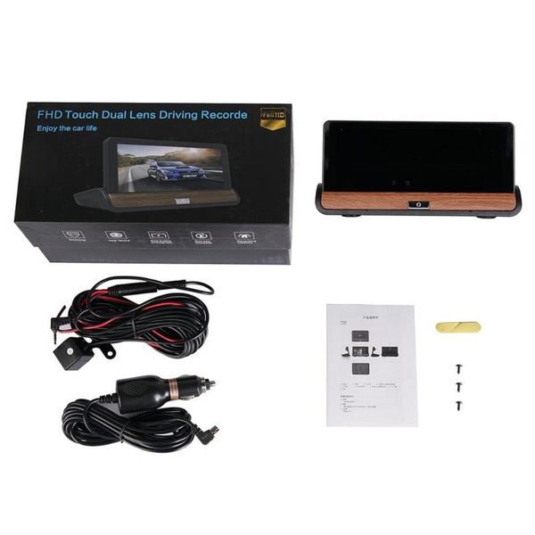 7-дюймовый center console driving recorder передняя и задняя hd широкоугольный объектив двойной видео гравитация зондирования самописца авто
7-дюймовый center console driving recorder передняя и задняя hd широкоугольный объектив двойной видео гравитация зондирования самописца авто