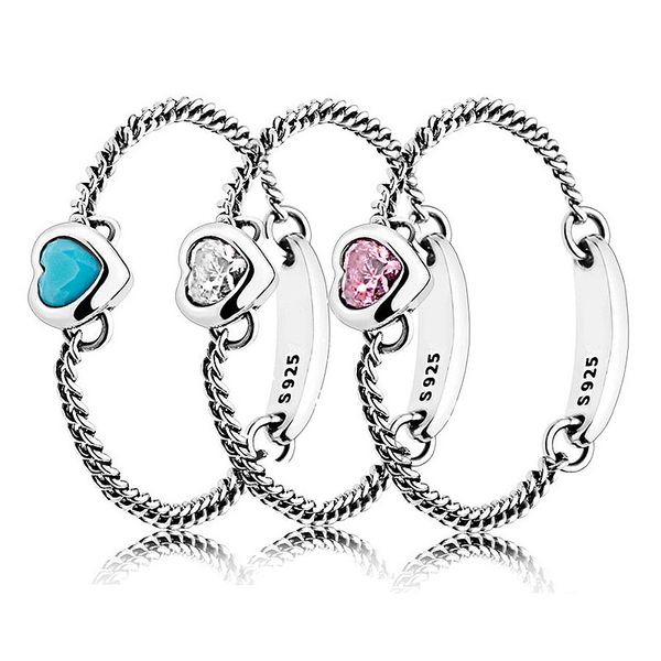 authentic 925 sterling silver ring pink&blue&clear spirited heart rings for women wedding party gift fine europe jewelry, Slivery;golden
authentic 925 sterling silver ring pink&blue&clear spirited heart rings for women wedding party gift fine europe jewelry, Slivery;golden