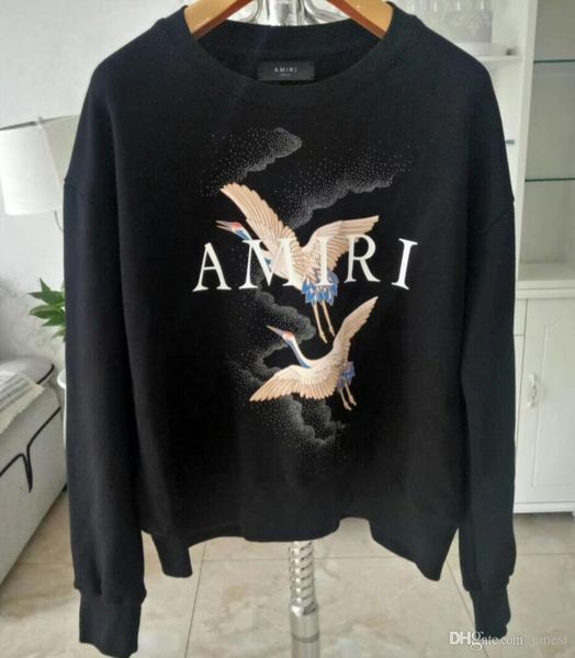 luxurys designers crane sweater men amiri funny knitwear winter warm sweater pullover easy cotton sweater men women long sleeves tees hoodie, Black
luxurys designers crane sweater men amiri funny knitwear winter warm sweater pullover easy cotton sweater men women long sleeves tees hoodie, Black