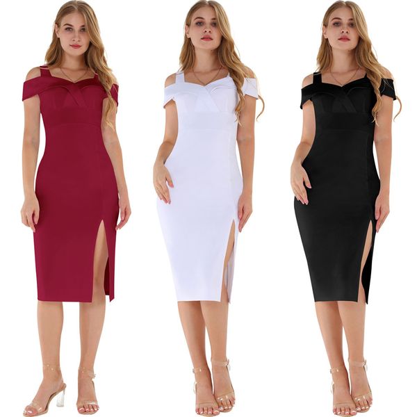 fashion sling strapless split dress slim slimming dress women's casual dresses long skirts nightclub skirt, Black;gray
fashion sling strapless split dress slim slimming dress women's casual dresses long skirts nightclub skirt, Black;gray