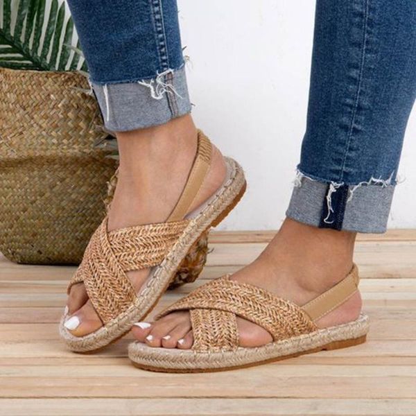 woman roman sandals fashion flats straw rope elastic band casual summer shoes roman sandals women sandalias femenina 2020, Black
woman roman sandals fashion flats straw rope elastic band casual summer shoes roman sandals women sandalias femenina 2020, Black