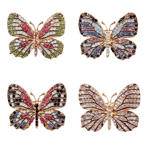 2019 new fashion creative alloy butterfly brooch bridal rhinestone pin brooch wedding clothes accessories wholesale dropship, Gray
2019 new fashion creative alloy butterfly brooch bridal rhinestone pin brooch wedding clothes accessories wholesale dropship, Gray