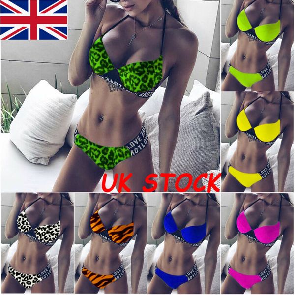 women summer padded push-up halter bikini set high waist underwired bra thong lettering bathing swimwear swimsuit bathing suit
women summer padded push-up halter bikini set high waist underwired bra thong lettering bathing swimwear swimsuit bathing suit
