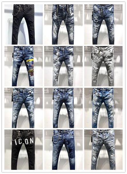 2019 новый высокое качество роскошные дизайнерские мужские джинсы мода отверстия брюки брюки байкер джинсы рок возрождение джинсы италия раз, Blue
2019 новый высокое качество роскошные дизайнерские мужские джинсы мода отверстия брюки брюки байкер джинсы рок возрождение джинсы италия раз, Blue