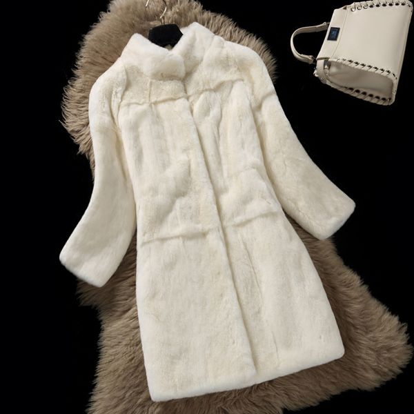 natural rex fur coats outerwear women stand collar 9/10 sleeve whole skin real fur jackets 2018 autumn winter, Black
natural rex fur coats outerwear women stand collar 9/10 sleeve whole skin real fur jackets 2018 autumn winter, Black