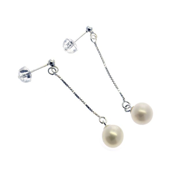 925 pure silver korean version of fashion personality earrings natural pearl temperament earrings pendant earrings female, Golden
925 pure silver korean version of fashion personality earrings natural pearl temperament earrings pendant earrings female, Golden