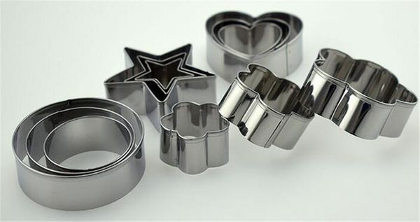 new bar 3pcs setstainless steel round circle heart star cookie fondant cake mold cutter pastry tool safe cake mould adjustable baking cake
new bar 3pcs setstainless steel round circle heart star cookie fondant cake mold cutter pastry tool safe cake mould adjustable baking cake