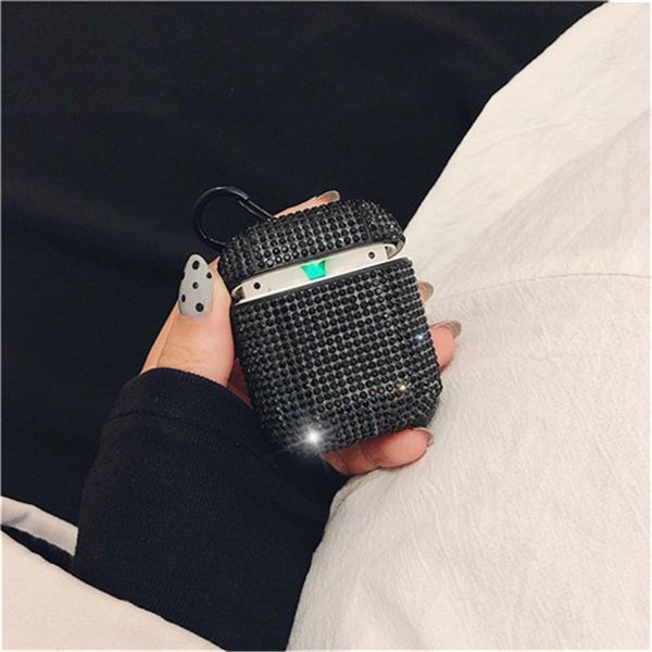 luxury fashion crystal diamond shining bing for airpods 1/2 case for apple airpods for air pods case with anti lost hook clasp keychain 
luxury fashion crystal diamond shining bing for airpods 1/2 case for apple airpods for air pods case with anti lost hook clasp keychain