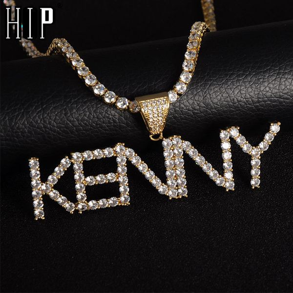 hip hop iced out tennis letters custom name zircon chain pendants & necklaces for men jewelry with gold silver tennis chain
hip hop iced out tennis letters custom name zircon chain pendants & necklaces for men jewelry with gold silver tennis chain