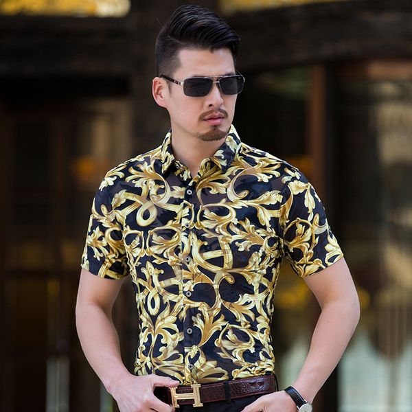 creative golden yellow 3d print fashion luxury short sleeve shirt summer 2019new quality velvet soft comfortable men shirt -3xl, White;black
creative golden yellow 3d print fashion luxury short sleeve shirt summer 2019new quality velvet soft comfortable men shirt -3xl, White;black