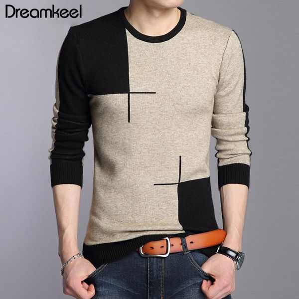 men clothing plaid knitted cashmere pullover men casual mens thick warm sweaters wool sweater 2019 winter y, White;black
men clothing plaid knitted cashmere pullover men casual mens thick warm sweaters wool sweater 2019 winter y, White;black