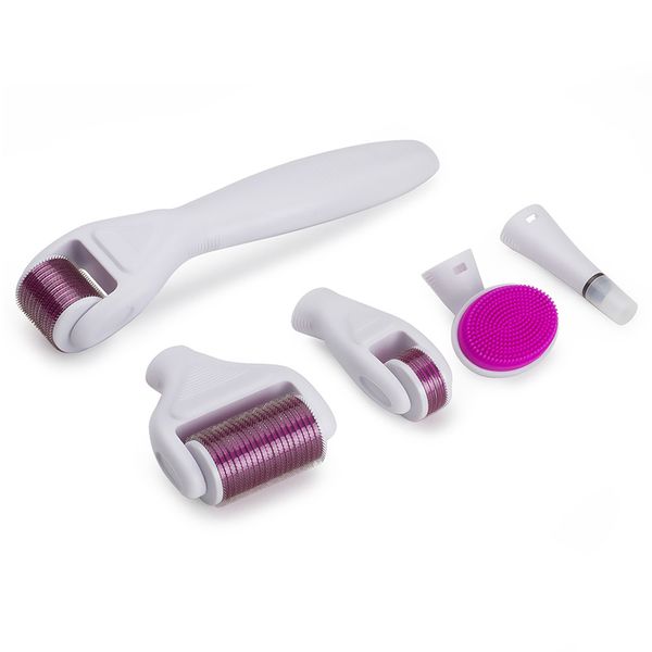 6 in 1 replaceable derma roller head microneedle roller kits for skin care face cleaning dermaroller beauty salon
6 in 1 replaceable derma roller head microneedle roller kits for skin care face cleaning dermaroller beauty salon