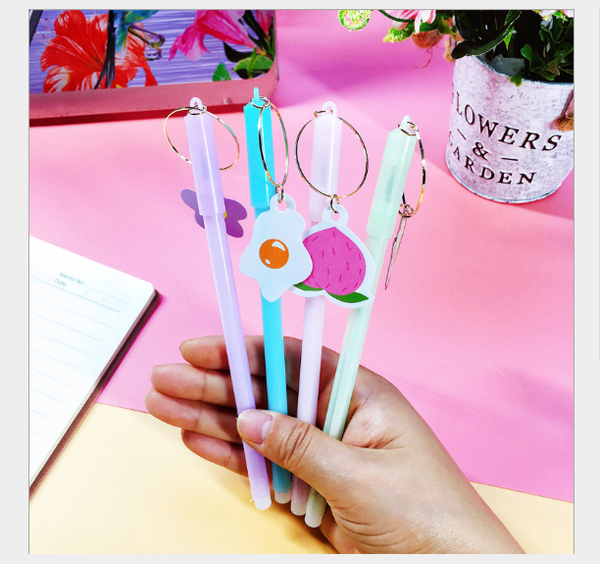 wholesale gel pen 100pcs/lot 0.5mm direct selling creative pendant fruit neutral pen office stationery writing supplies gp740
wholesale gel pen 100pcs/lot 0.5mm direct selling creative pendant fruit neutral pen office stationery writing supplies gp740
