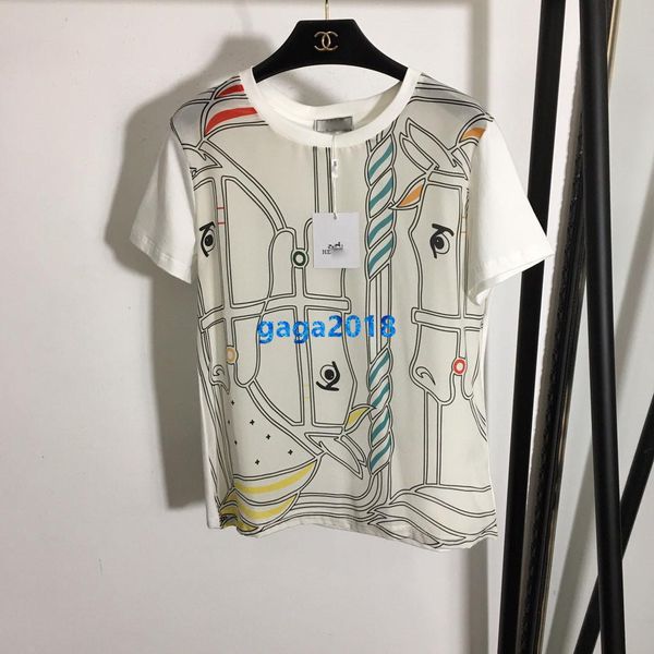 high end женщины девушки футболка лоскутное шелк геометрический узор лошади короткий рукав блузка летняя рубашка тройник мода дизайн роскошн, White
high end женщины девушки футболка лоскутное шелк геометрический узор лошади короткий рукав блузка летняя рубашка тройник мода дизайн роскошн, White