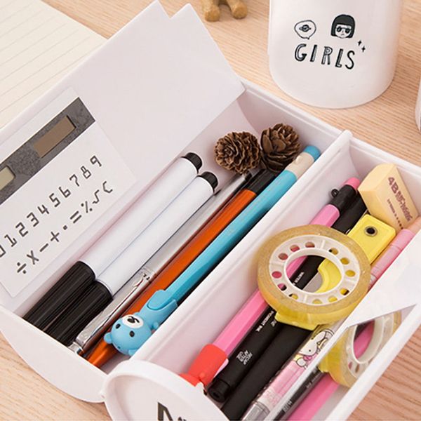 2019 new net red multifunctional large capacity writable whiteboard calculator student pen box school supplies stationery
2019 new net red multifunctional large capacity writable whiteboard calculator student pen box school supplies stationery