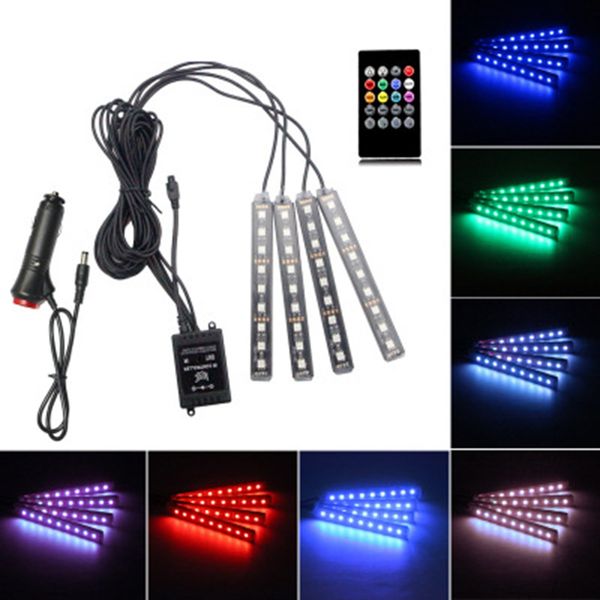 one for four voice control foot lights colorful rgb car atmosphere lights car interior atmosphere decoration
one for four voice control foot lights colorful rgb car atmosphere lights car interior atmosphere decoration