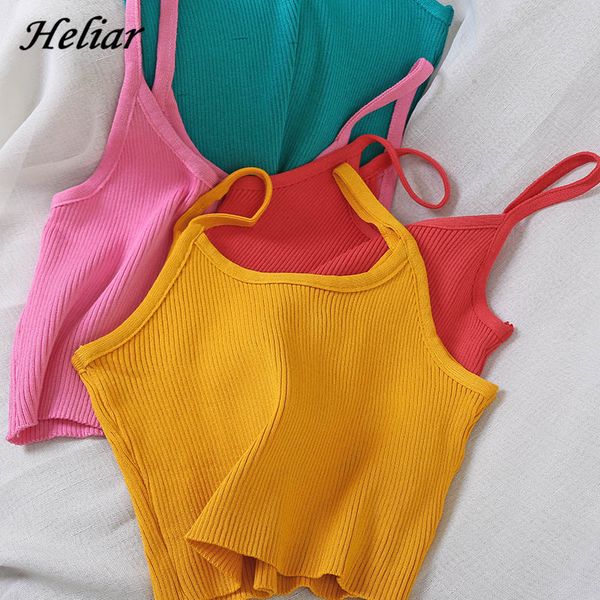 heliar женщина топы вязание camisoles женской твердая camis street трусики дама camis с ремнями спагетти crop топы женщины, White
heliar женщина топы вязание camisoles женской твердая camis street трусики дама camis с ремнями спагетти crop топы женщины, White